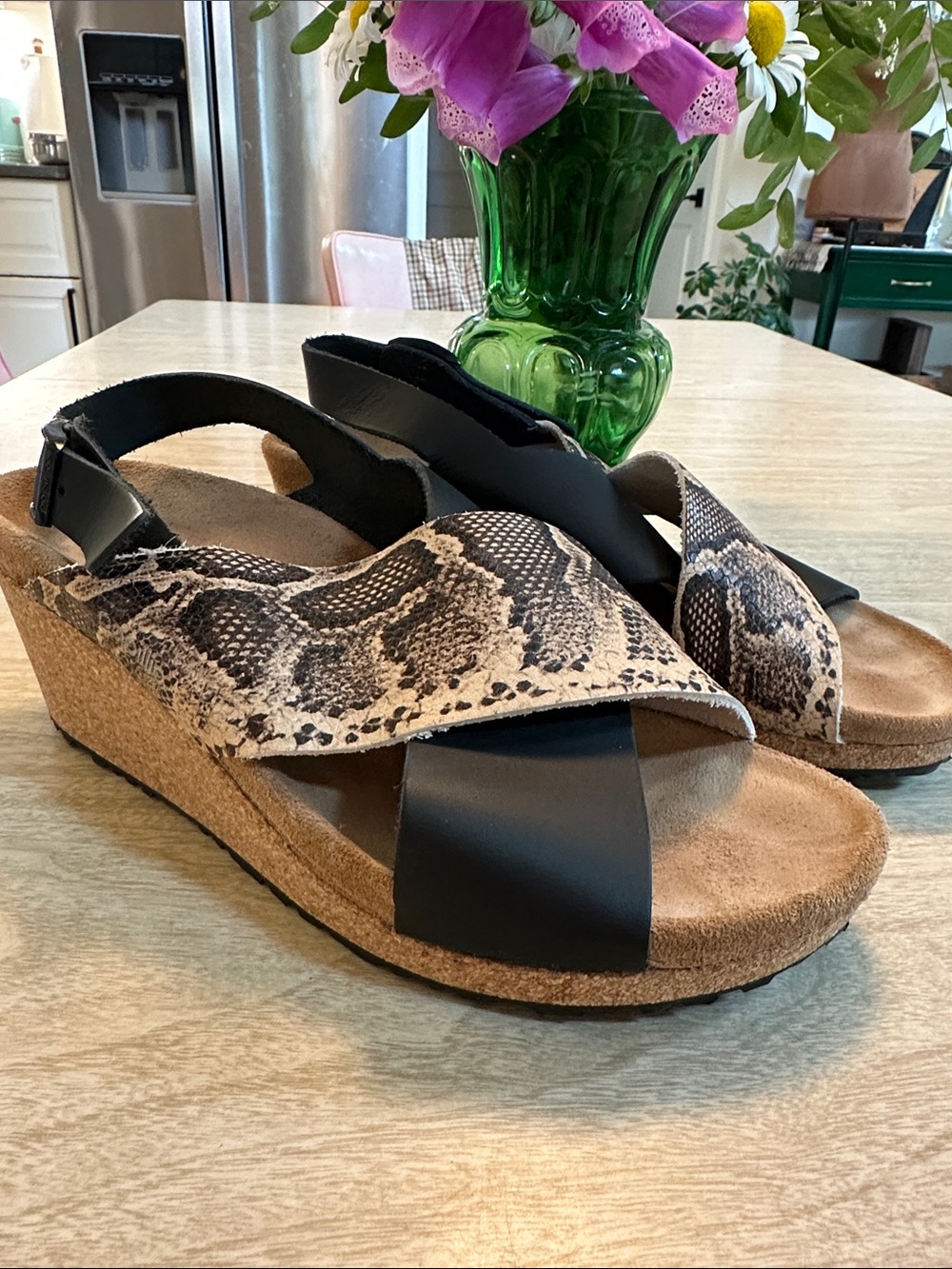 Birkenstock Papillio Wedge Sandals, 40